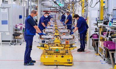 Production of high voltage batteries in BMW Dingolfing 0