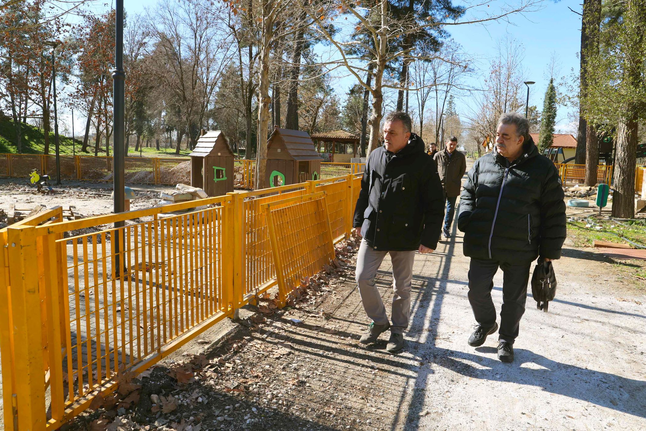 Άμεσα οι εργασίες αποκατάστασης στο Αισθητικό Άλσος – Αυτοψία του Θανάση Μαμάκου