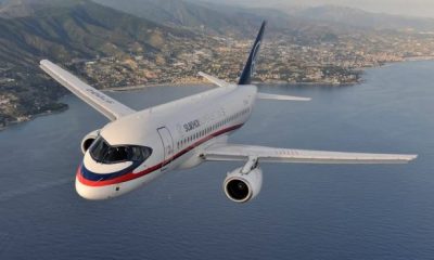 Air to air photo of a Sukhoi Superjet 100 RA 97004 over Italy 1 620x350.jpg