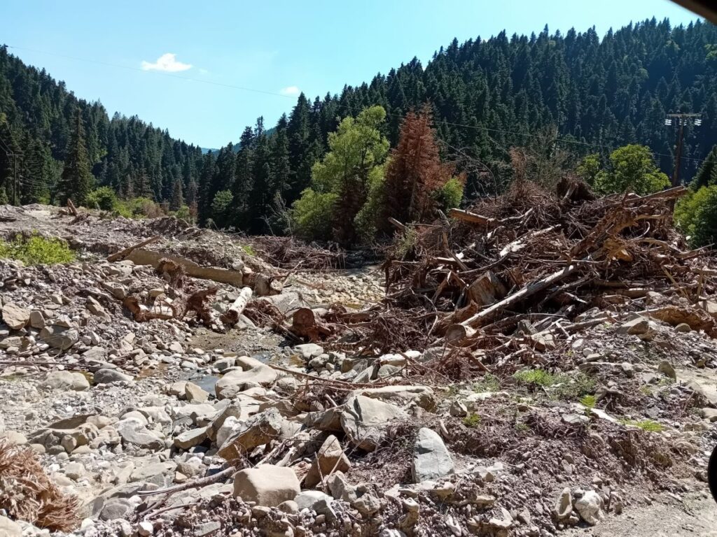 Θεσσαλία: Την άμεση αποκατάσταση των ζημιών από τον Daniel ζητούν οι κάτοικοι του Ασπροποτάμου